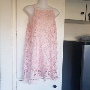 Alfani Peach lace Dress Size 6